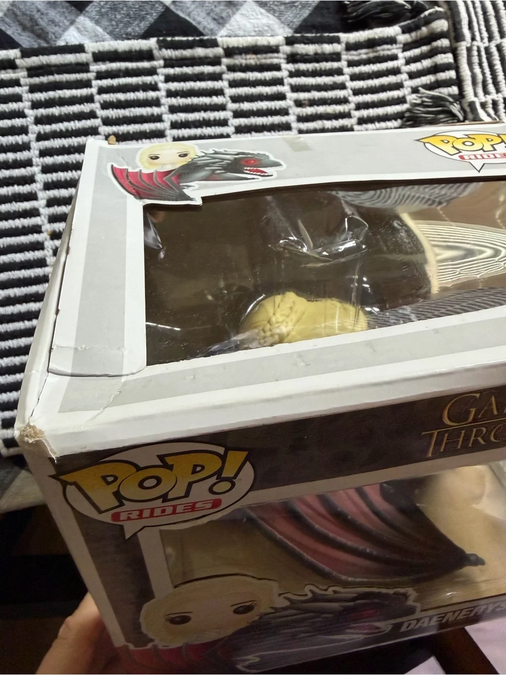 Funko Gray & White Pop! Rides Boxed Figure Display - Picture 2 of 5